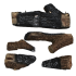 Vermont Castings Radiance 5-Piece Gas Log Set, OEM
