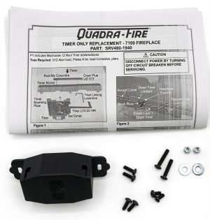 HHT Wood Stove and Fireplace Timer Replacement Assembly SRV480-1940, OEM