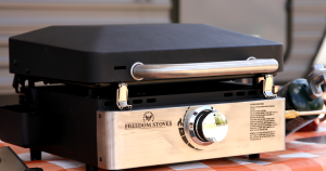Freedom Stoves T1 Griddle, 13,000 BTU, 22" Enameled Cast Iron *Open Box*