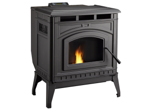 PelPro TSC90 Cast Iron Pellet Stove with 90 lb Hopper, 50,000 BTU, Heats Up to 2,200 Sq. Ft