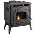 PelPro TSC90 Cast Iron Pellet Stove with 90 lb Hopper, 50,000 BTU, Heats Up to 2,200 Sq. Ft