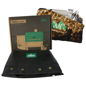 Green Mountain Grills Trek Thermal Blanket Cover & FREE Camo Accessory Bag, OEM