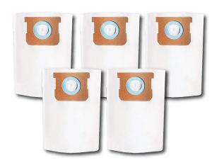 Shop-Vac 906-61-0, 90661 Type-E 5 to 8 Gallon High-Efficiency Disposable Collection Filter Bag, 5 Pack