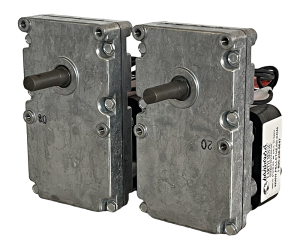 England Stove Works, Englander Auger Feed Motor/Agitator Motor W/Hole, 1 RPM Counter Clockwise, 2PK, Aftermarket