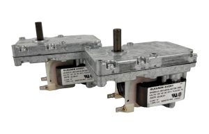 England Stove Works, Englander Auger Feed Motor/Agitator Motor, 1 RPM Counter Clockwise W/Electrical Tabs, 2 Pack, Aftermarket