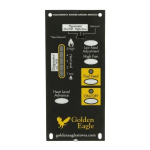 Breckwell and US Stove Golden Eagle 5520, Jackson and Talon Circuit Control Board, OEM