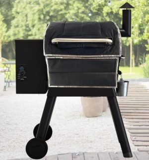 Insulated, Magnetic Thermal BBQ Blanket Cover for Traeger Grills, BAC626