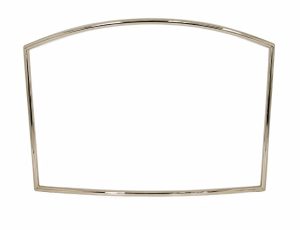 QuadraFire Santa Fe FS and Santa Fe Insert Decorative Bright Nickel Door Trim, OEM