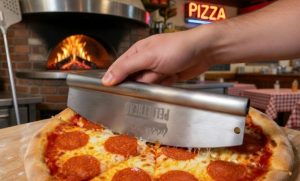 Pellethead PoBoy and GMG Rocker-Style Stainless Steel Pizza Cutter, PH