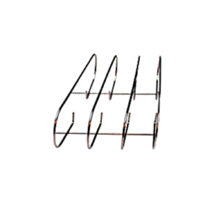 Pellethead HALF Rib Rack for Pellet, Gas, & Charcoal Grills, 12" x 16" x 4"