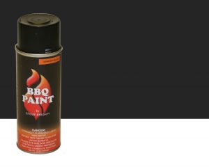 Stove Bright BBQ Flat Black, High Temperature Spray Paint
