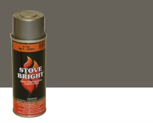 Stove Bright Gray Metallic, High Temperature Spray Paint