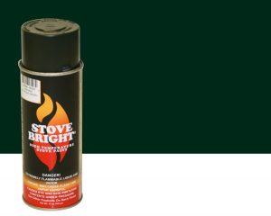 Stove Bright Moss Green Metallic, High Temperature Spray Paint