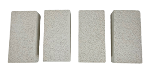 Insulating Fire Brick for Ovens, Kilns, Fireplaces, Forges (9" x 4.5" x 2.5" 2600°F) 4-Pack, PH