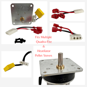 QuadraFire and Heatilator Eco-Choice Auger Feed Motor, PH