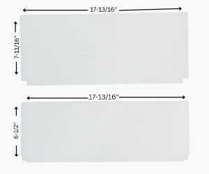 Iron Strike Grandview and Montlake Woodstove Baffle Kit, PH