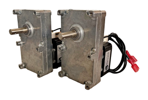 England Stove Works, Englander Auger Feed Motor/Agitator Motor W/Hole, 1 RPM Counter Clockwise, 2-Pack, PH