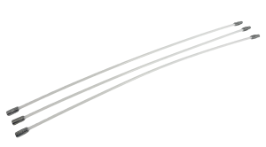 3' Stove Vent Exhaust Flue Cleaning Rod Multipack , 9' Total