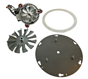 Ardisam Castle HPS09 7" Combustion Blower Exhaust Fan Motor Kit, PH