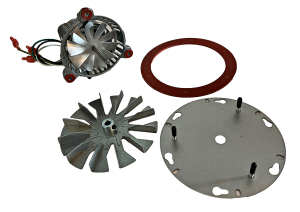 Stove and Fireplace Combustion Blower Exhaust Fan Motor Kit W/Silicone Gasket, PH