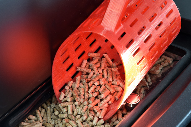Scooping Pellets